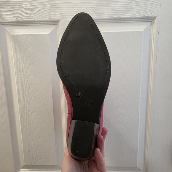 Gianni Bini Pink Suede Festival Going Out Cowgirl Mid Calf Boots Sizs 9.5M - Picture 10 of 12